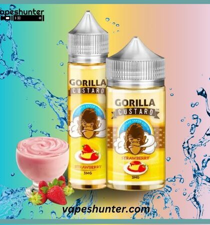 Gorilla Custard Strawberry E-Liquid by E&B Flavor