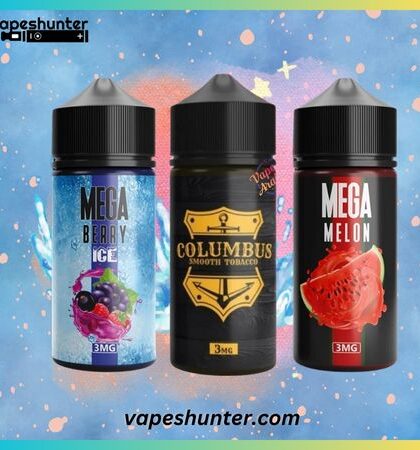 Mega 120mL Vape Liquid By Grand E Liquid 3mg